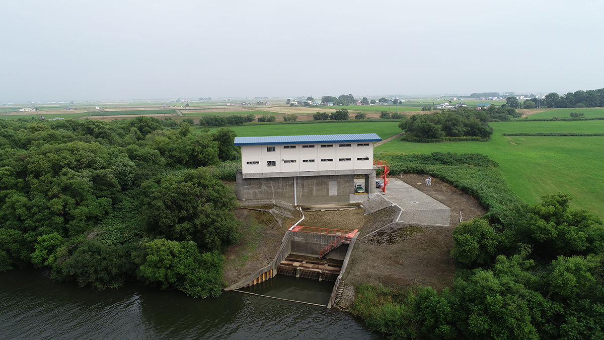 北村揚水機場 北村揚水機場